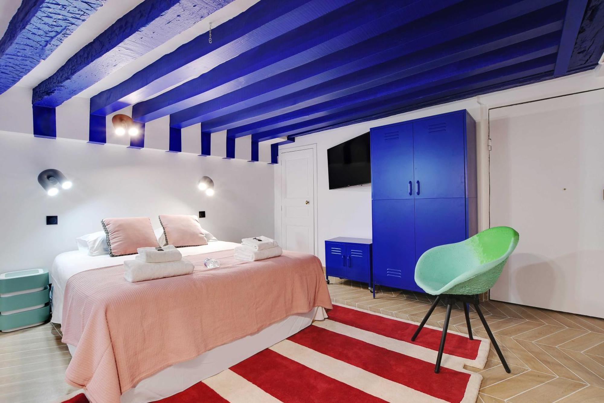 Modern Studio For 2 - Louvre Museum-Rivoli Paris Exteriör bild